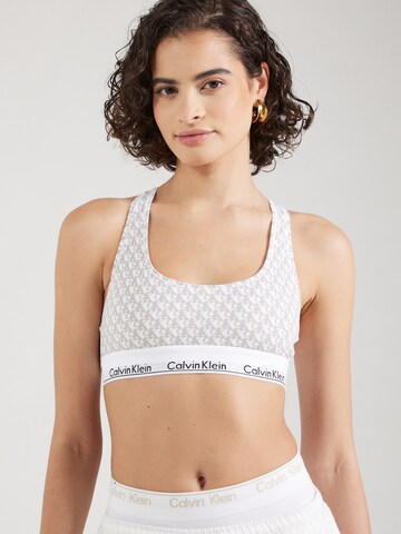 Calvin Klein Underwear Μπουστάκι Σουτιέν σε μπεζ: μπροστά