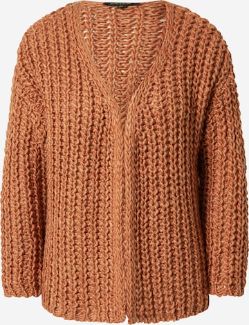 MORE & MORE Knit Cardigan in Orange: front