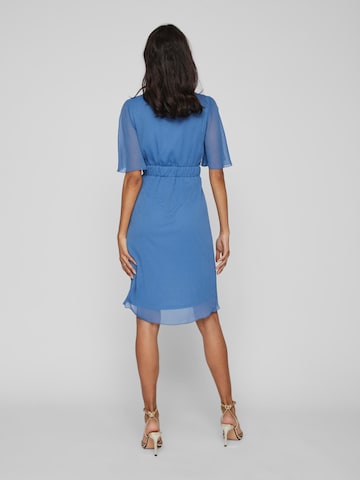 VILA - Vestido de cocktail 'Rilla' em azul