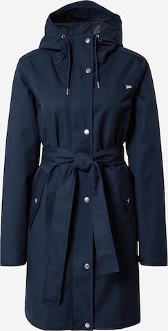 Manteau fonctionnel 'Rainlover' Danefae en bleu : devant