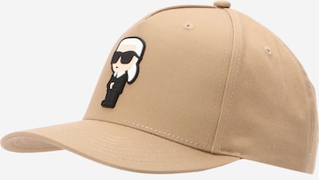 Karl Lagerfeld - Gorra en beige: frente