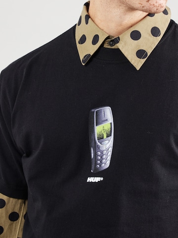HUF Μπλουζάκι 'Missed Call' σε μαύρο