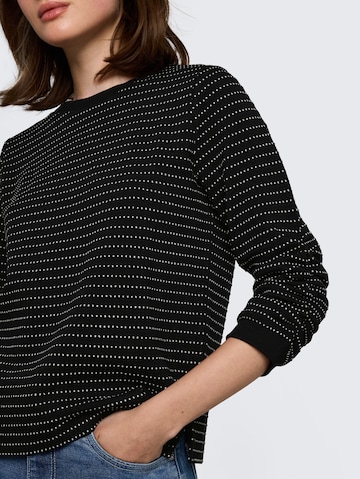 juoda TOM TAILOR DENIM Megztinis be užsegimo