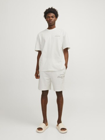 JACK & JONES - Camiseta 'Ocean Club' en blanco