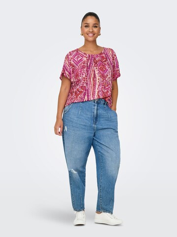 ONLY Carmakoma Blouse 'Carnova' in Pink