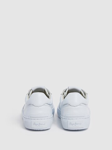 Baskets basses 'CAMDEN' Pepe Jeans en blanc