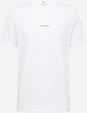 T-Shirt 'Lens' Les Deux en blanc : devant