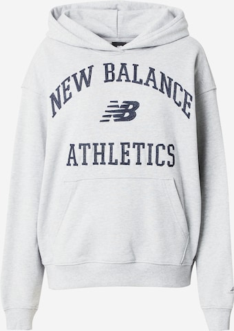 new balance Tréning póló - szürke: elől