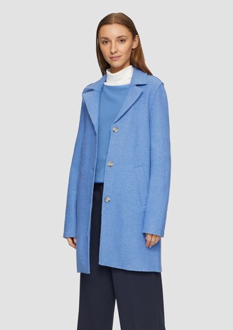 s.Oliver Tussenmantel in Blauw: voorkant