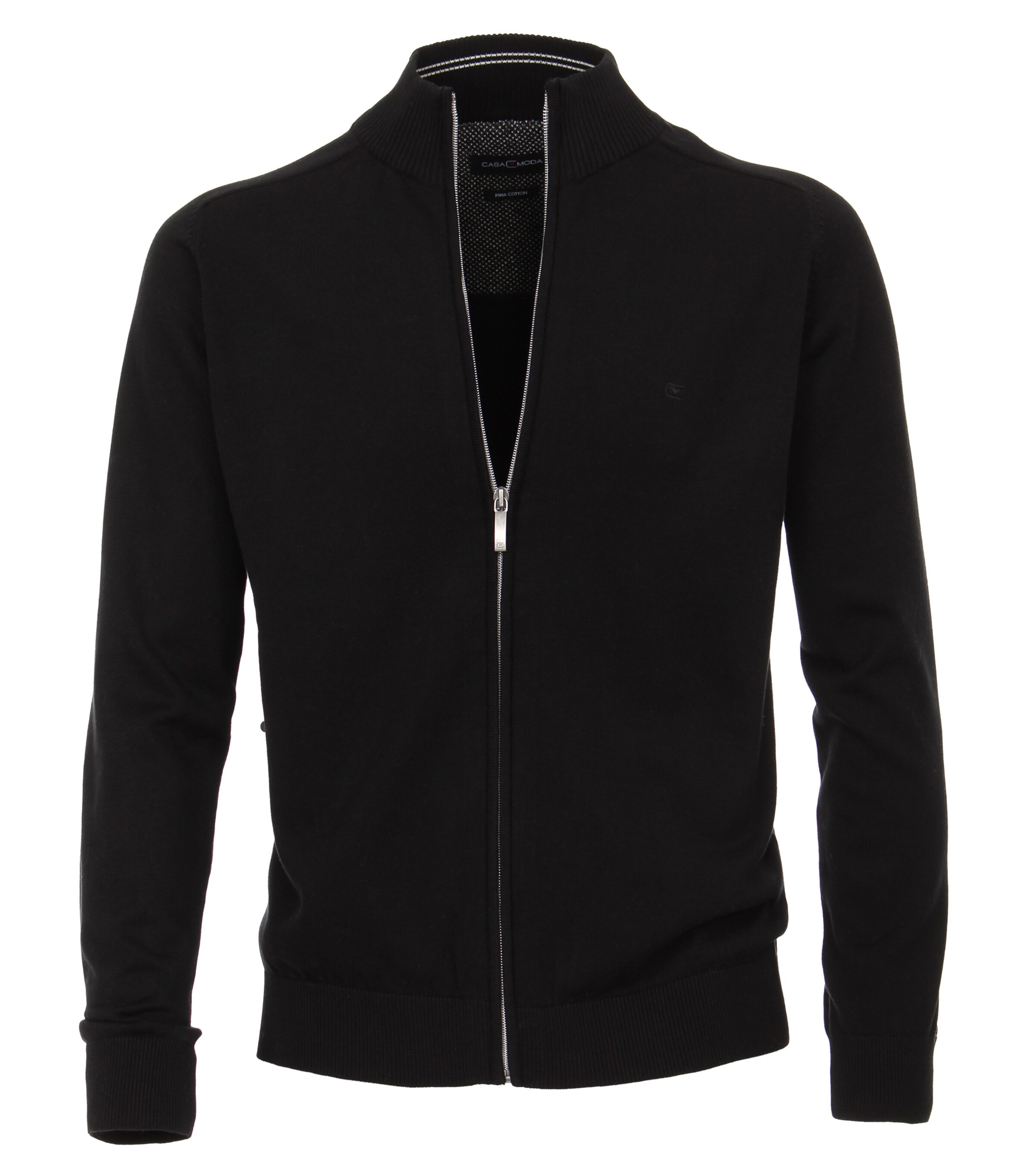 CASAMODA Strickjacke in Schwarz: Vorderseite