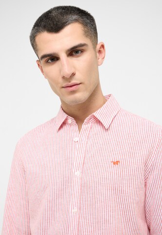 MUSTANG Regular Fit Hemd 'Style Rawlins' in Pink
