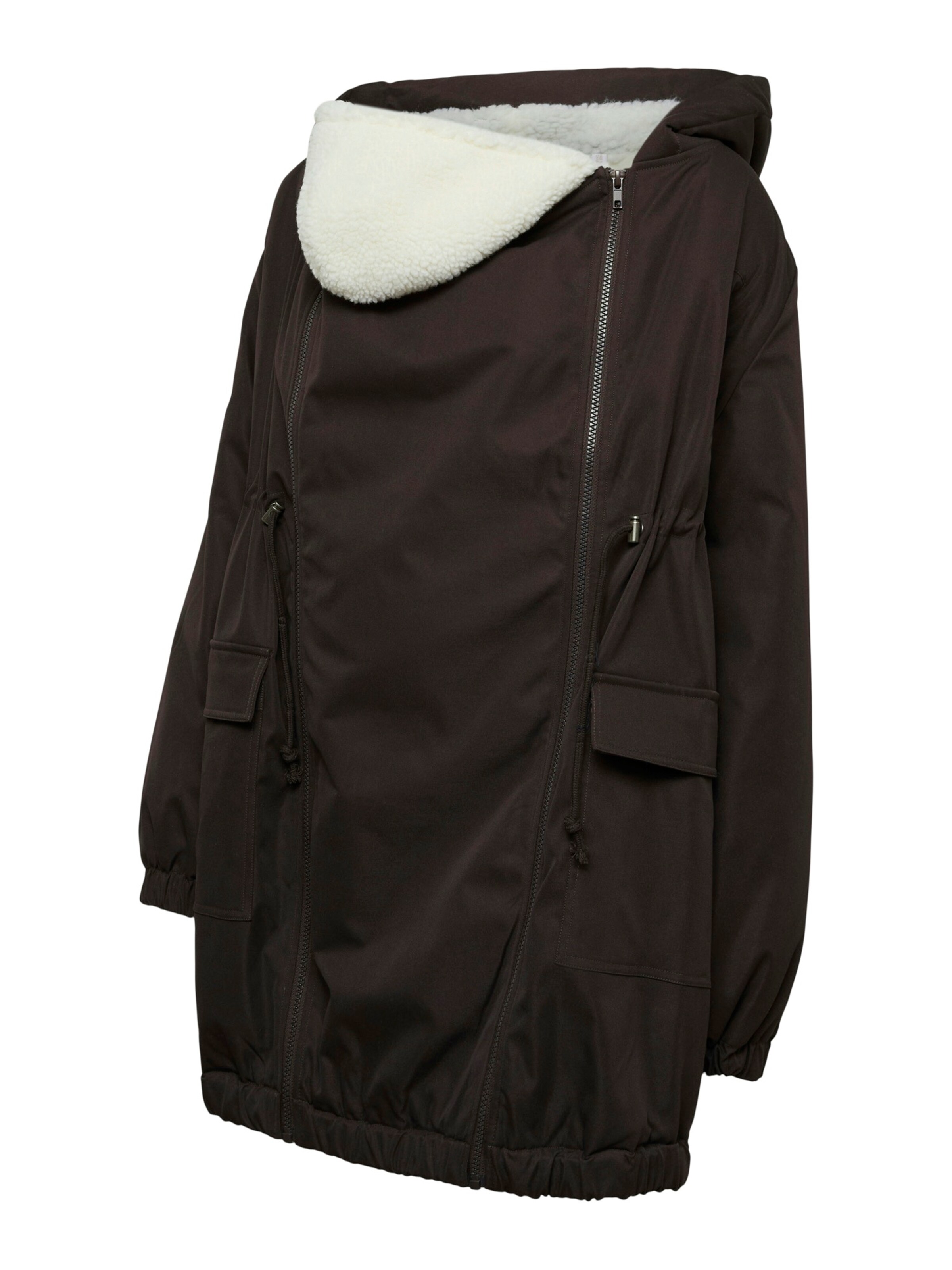 Parka invernale 'MLLISE' di MAMALICIOUS in marrone: frontale