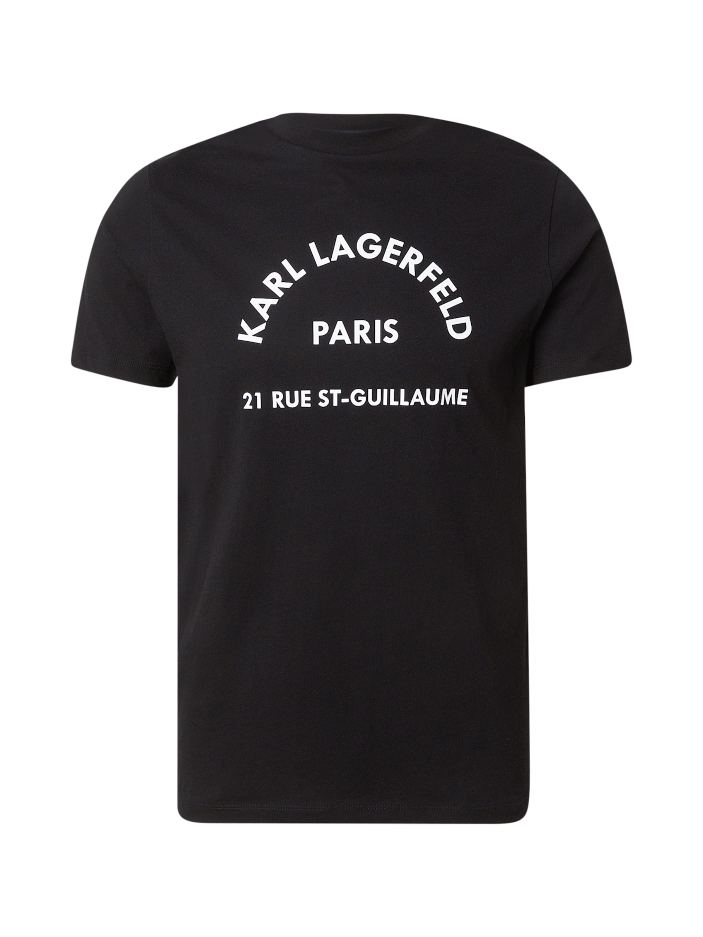 Karl Lagerfeld Μπλουζάκι σε μαύρο / λευκό, Άποψη προϊόντος