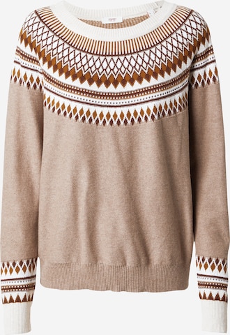 ESPRIT Sweater in Beige: front