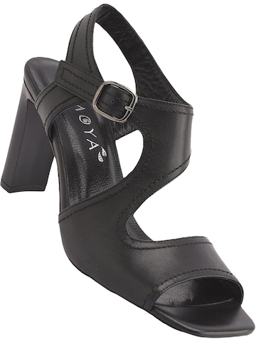 Limoya - Sandalias 'Lucie' en negro: frente