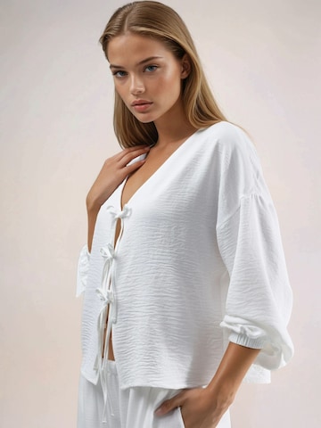 Hiccup Blouse in White