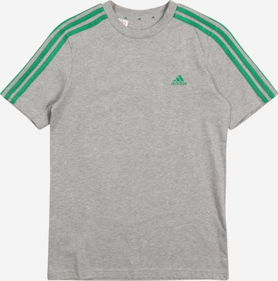 ADIDAS PERFORMANCE Tehnička sportska majica u siva melange / zelena, Pregled proizvoda