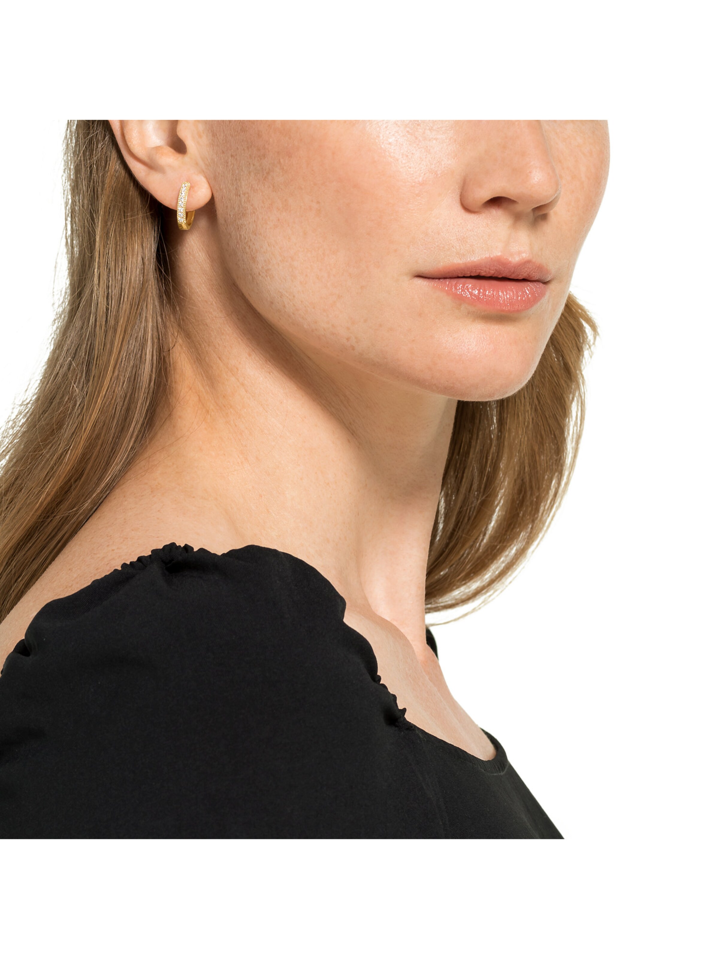 CHRIST Earrings in Yellow