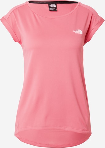 THE NORTH FACE Funktionsshirt 'Tanken' in Pink: predná strana