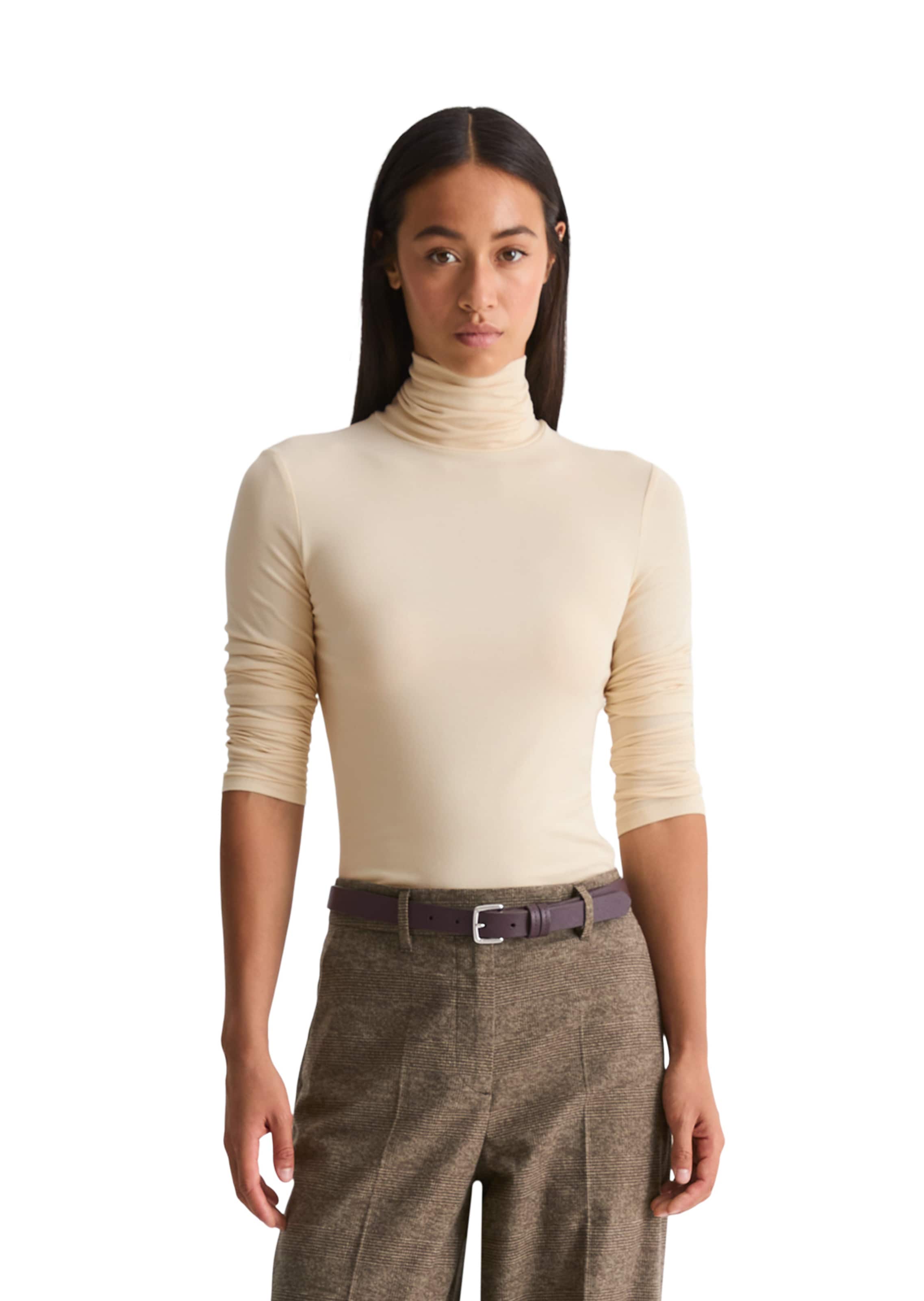 Marc O'Polo - Camiseta en beige: frente