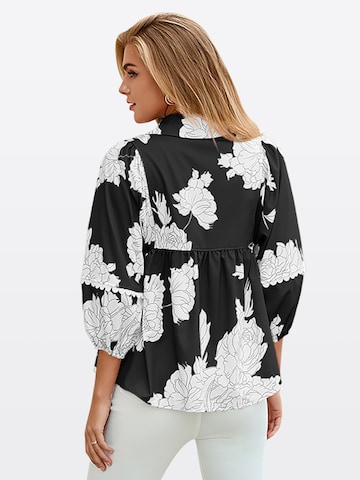 Imily Bela - Blusa en negro: atrás