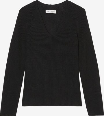 Pull-over Marc O'Polo en noir : devant