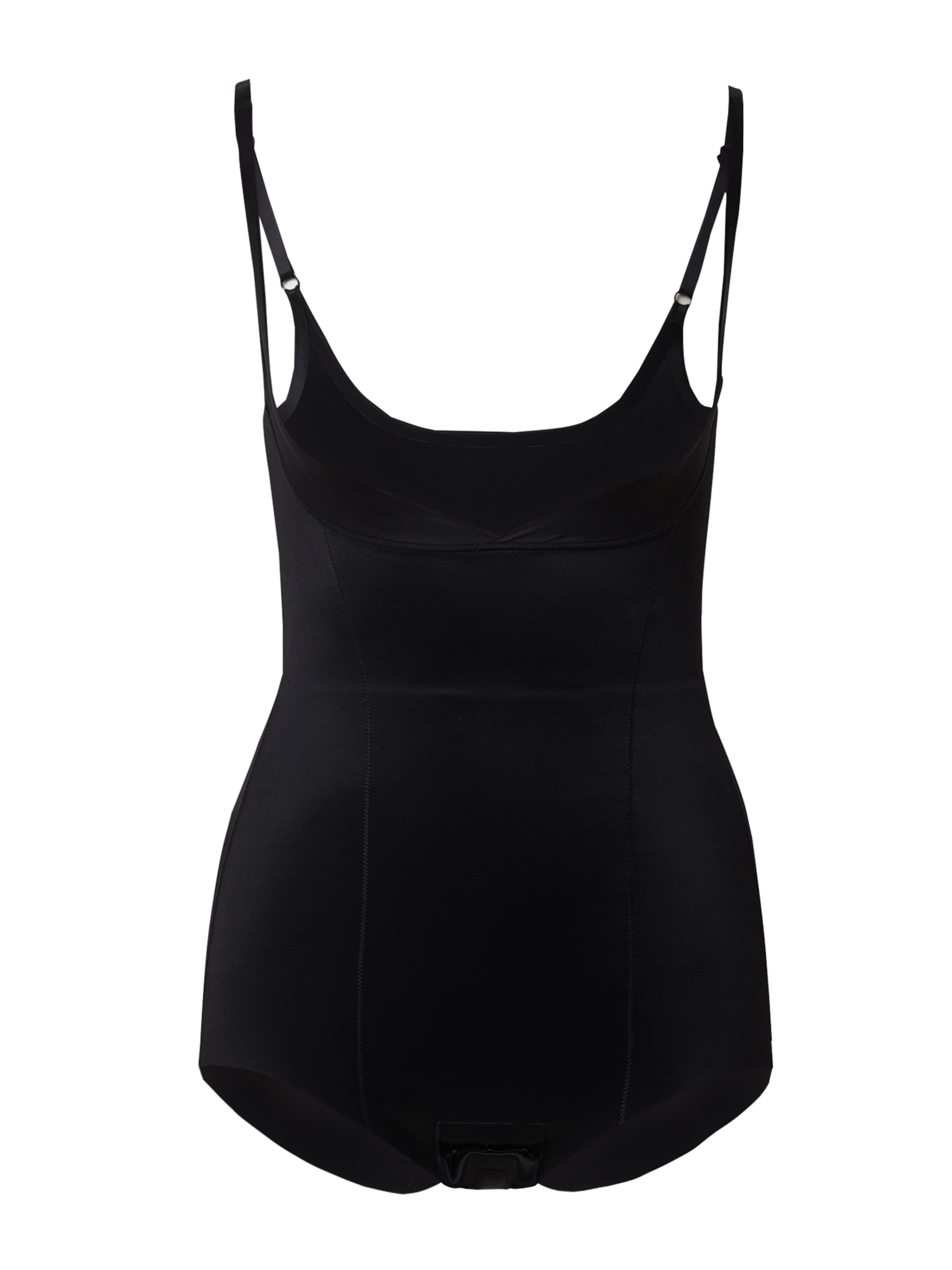 Body modelator de la Chantelle pe negru: față