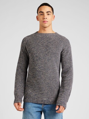 JACK & JONES Sweater in Blue: front