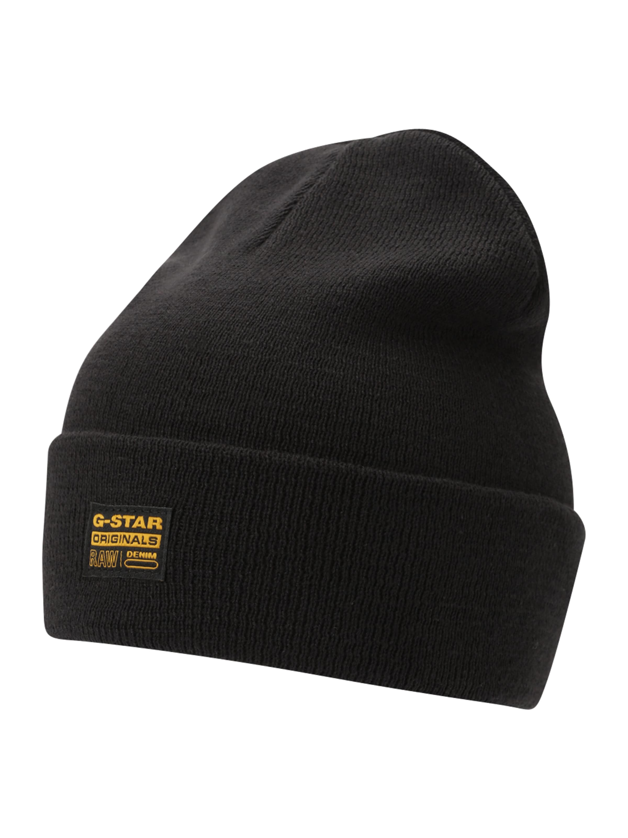 G-STAR Beanie &#x27;Effo&#x27; in Black: front
