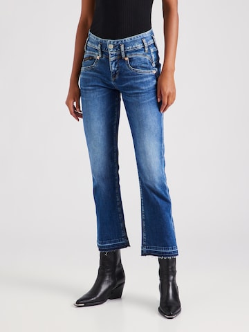 Herrlicher Flared Jeans 'Pearl' in Blue: front