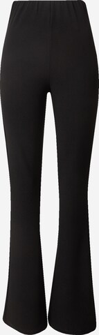 Vero Moda Tall Rozkloszowany krój Spodnie w kolorze czarny: przód