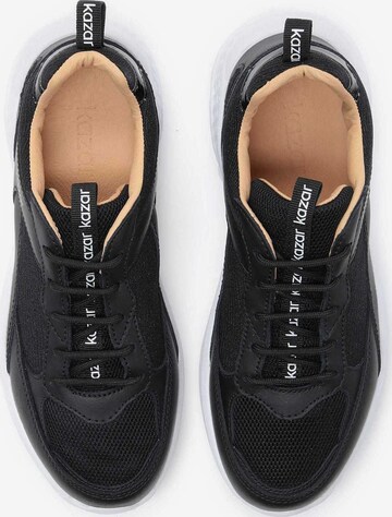 Kazar Platform trainers in Black