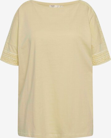 T-shirt Ulla Popken en jaune