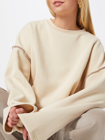 Misspap Sweatshirt i beige