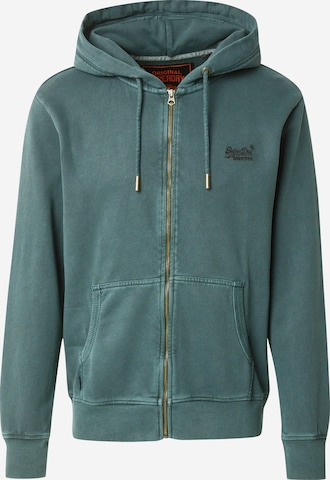 žalia Superdry Džemperis 'Essential': priekis