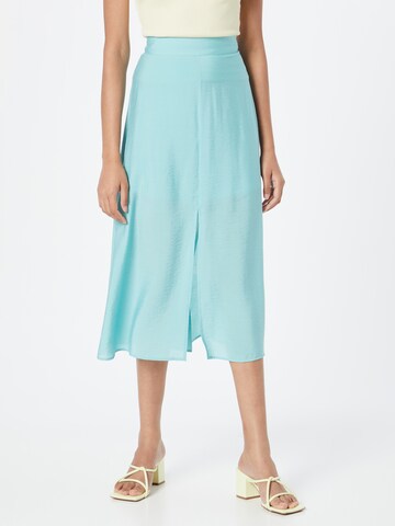 Gina Tricot Skirt in Blue: front