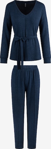 LingaDore Loungewear in Blue: front