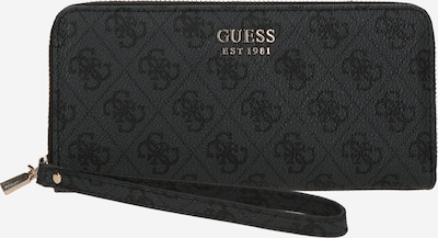 Portofel 'BRENTON SLG LRG ZIP AROUND' GUESS pe gri / gri metalic, Vizualizare produs