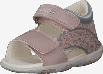 GEOX Sandals 'Nicely ' in Pink: front