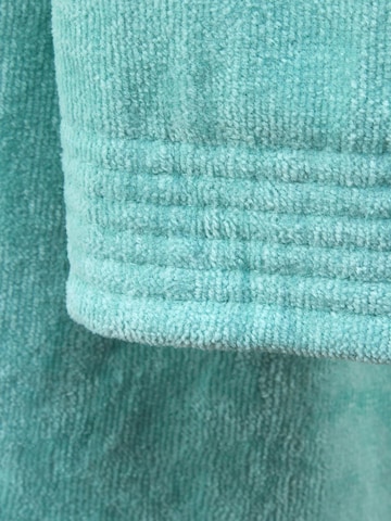 BOSS Home Long Bathrobe 'PLAIN' in Blue