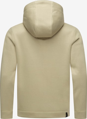 Ragwear Zip-Up Hoodie 'Fabian' in Beige