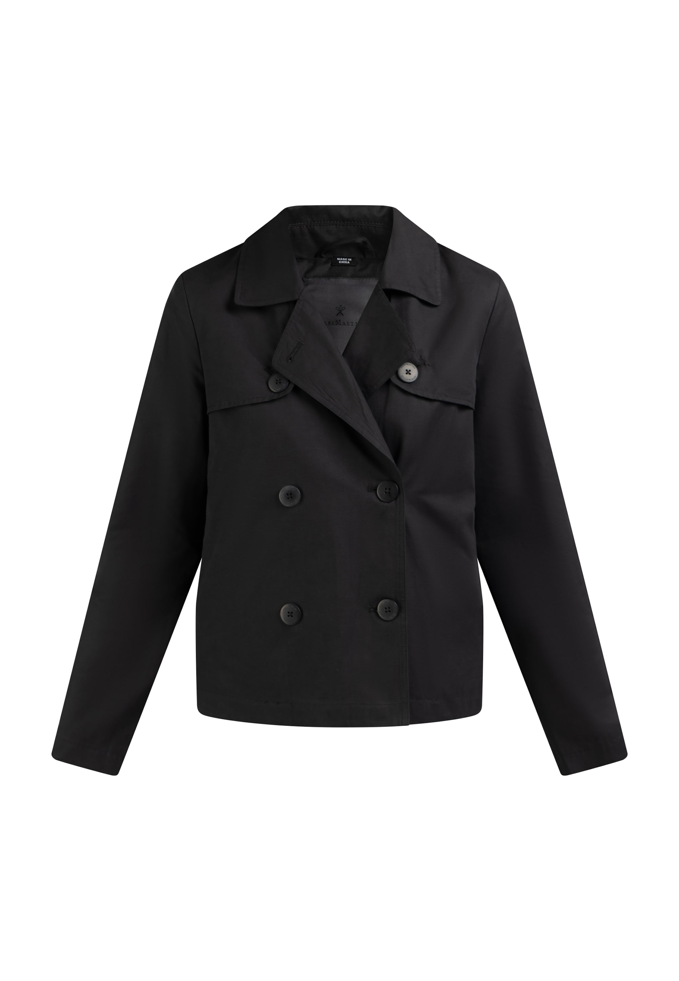 DreiMaster Klassik - Chaqueta de entretiempo en negro: frente