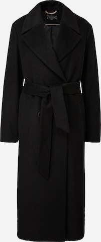 Manteau mi-saison COMMA en noir : devant