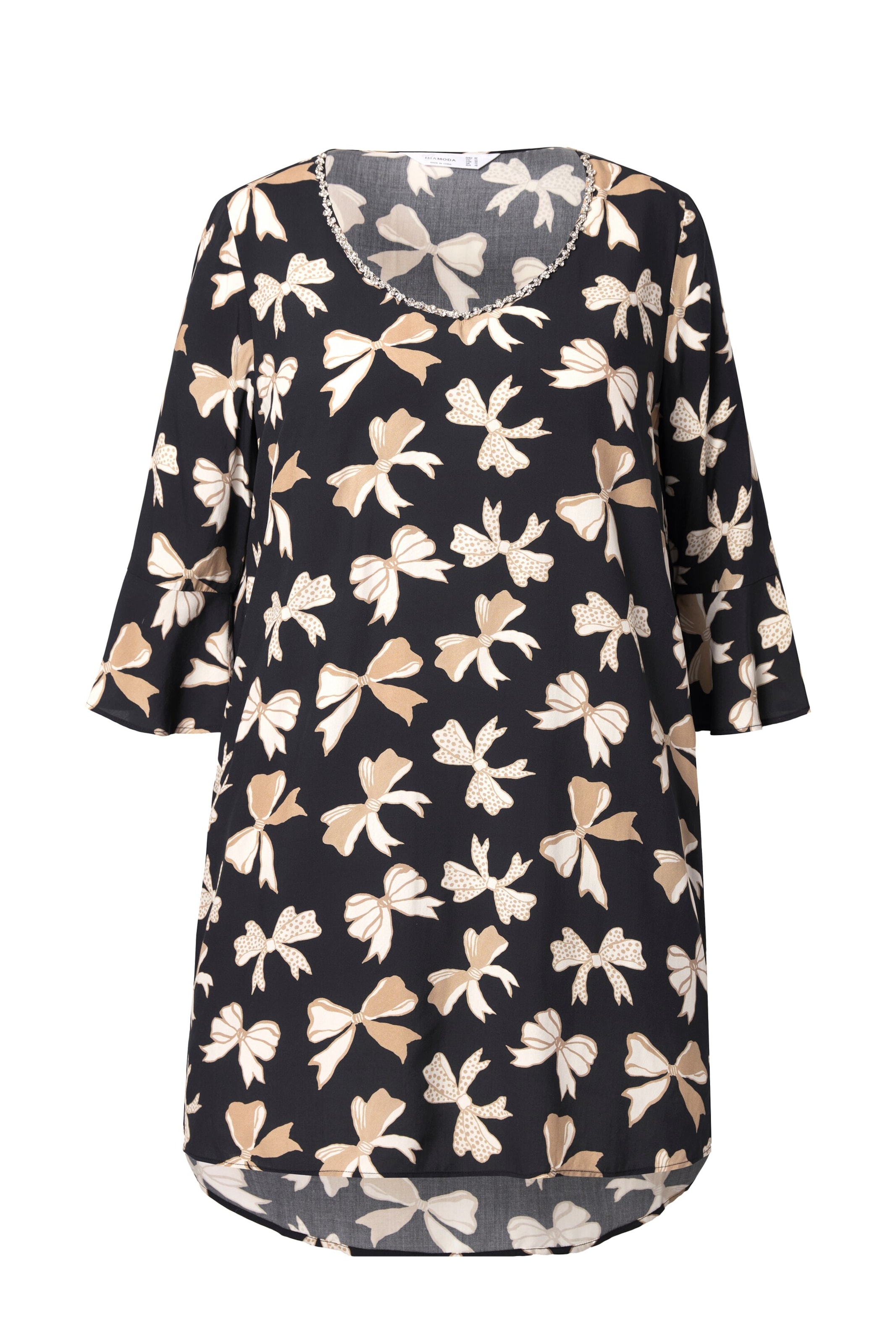 MIAMODA Tunika in Schwarz: Vorderseite