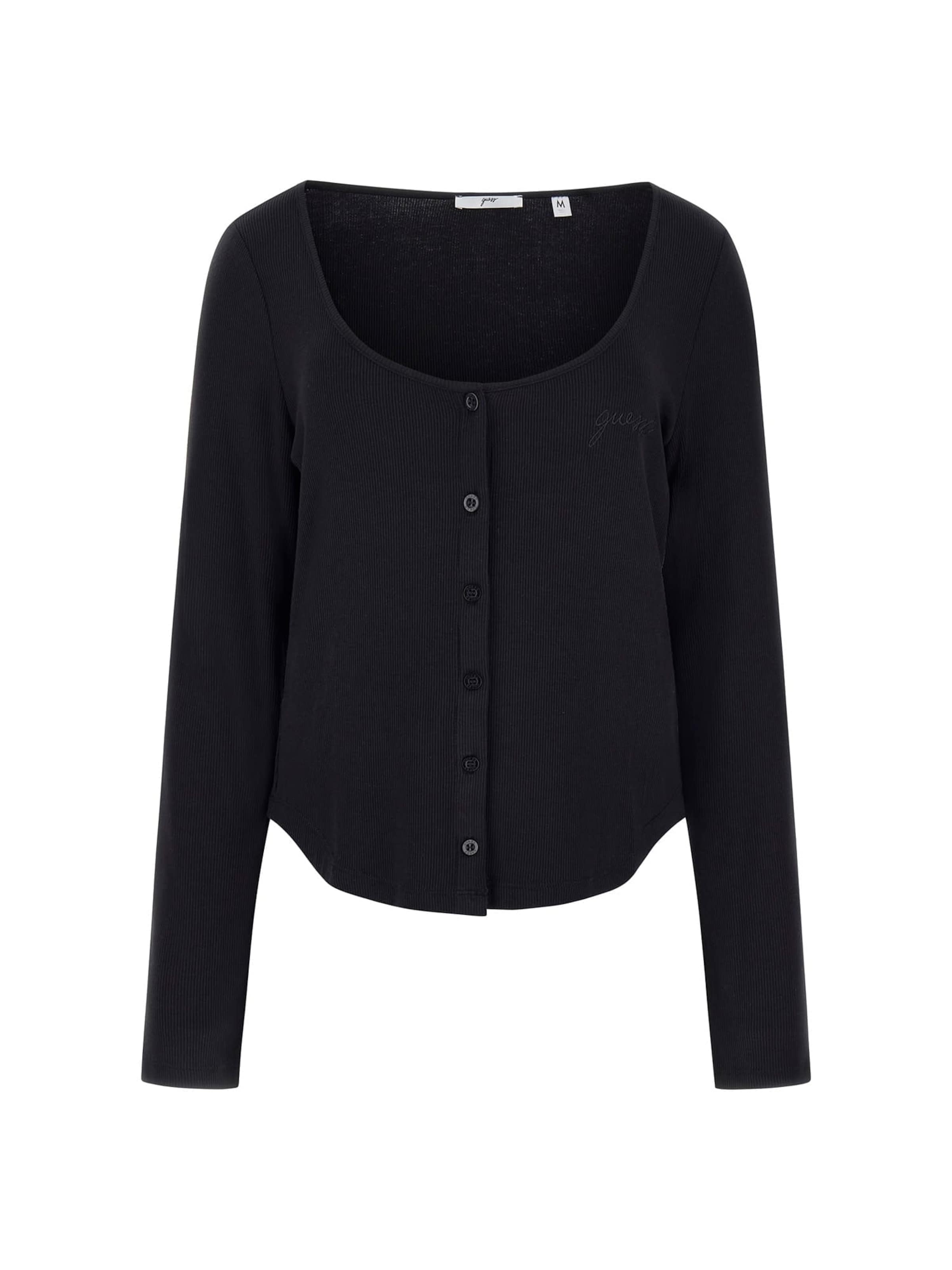 GUESS Pajama Shirt 'Lia' in Black: front