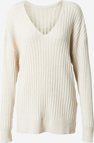 VILA Sweater 'RIL' in White: front