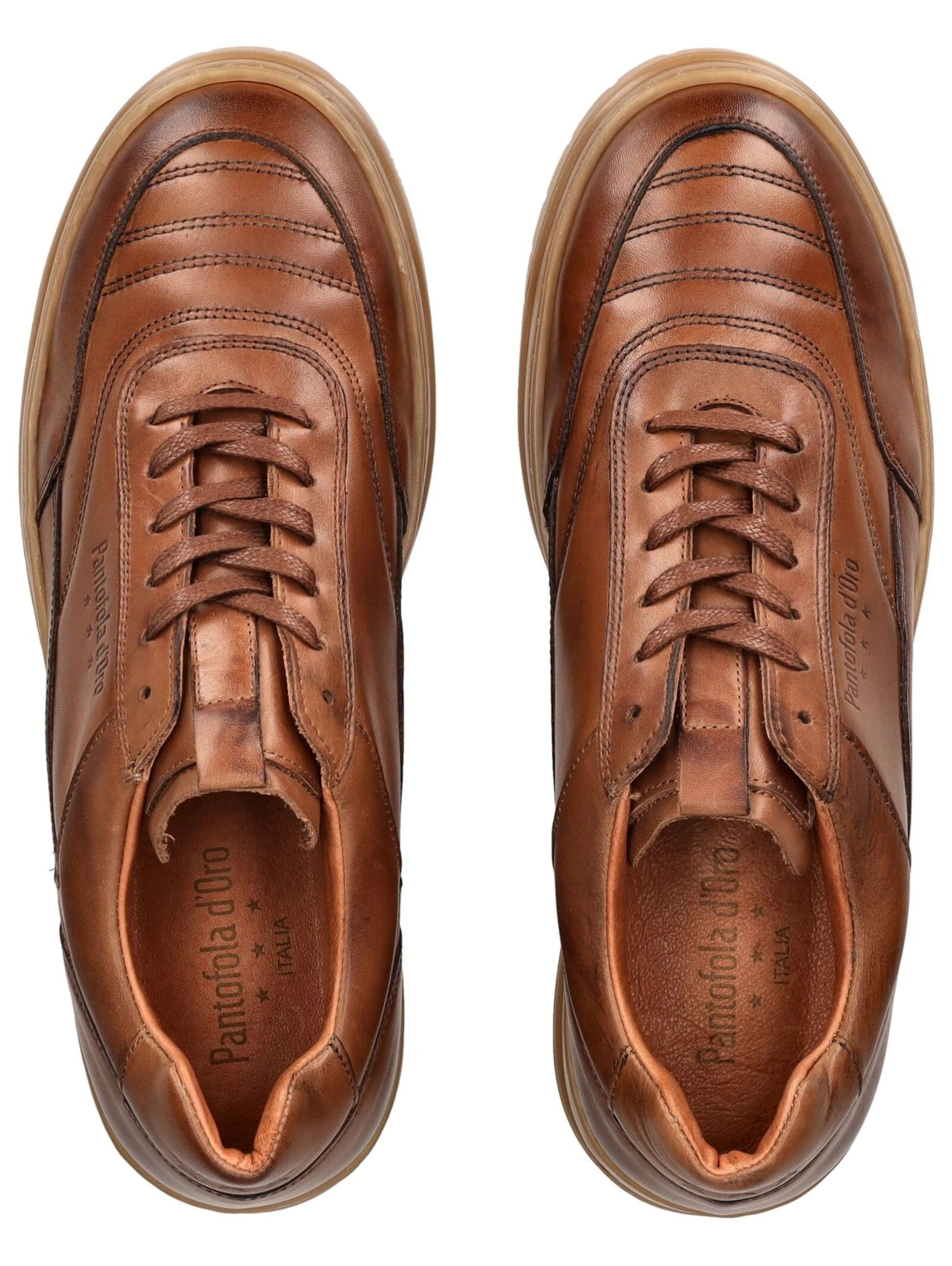 Sneaker bassa 'SANREMO' di PANTOFOLA D'ORO in marrone