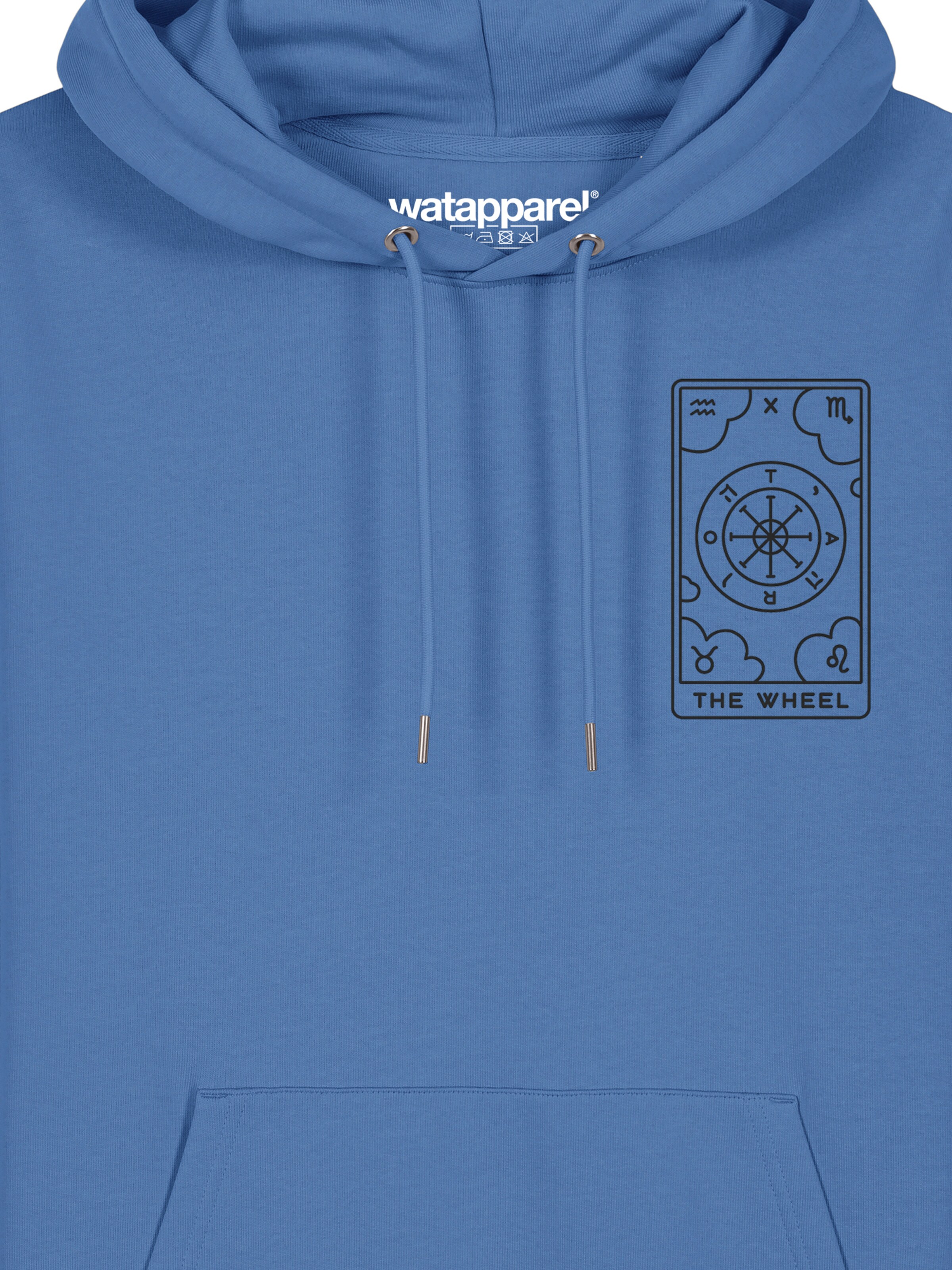 Sweat-shirt ' Tarot The Weel ' Watapparel en bleu