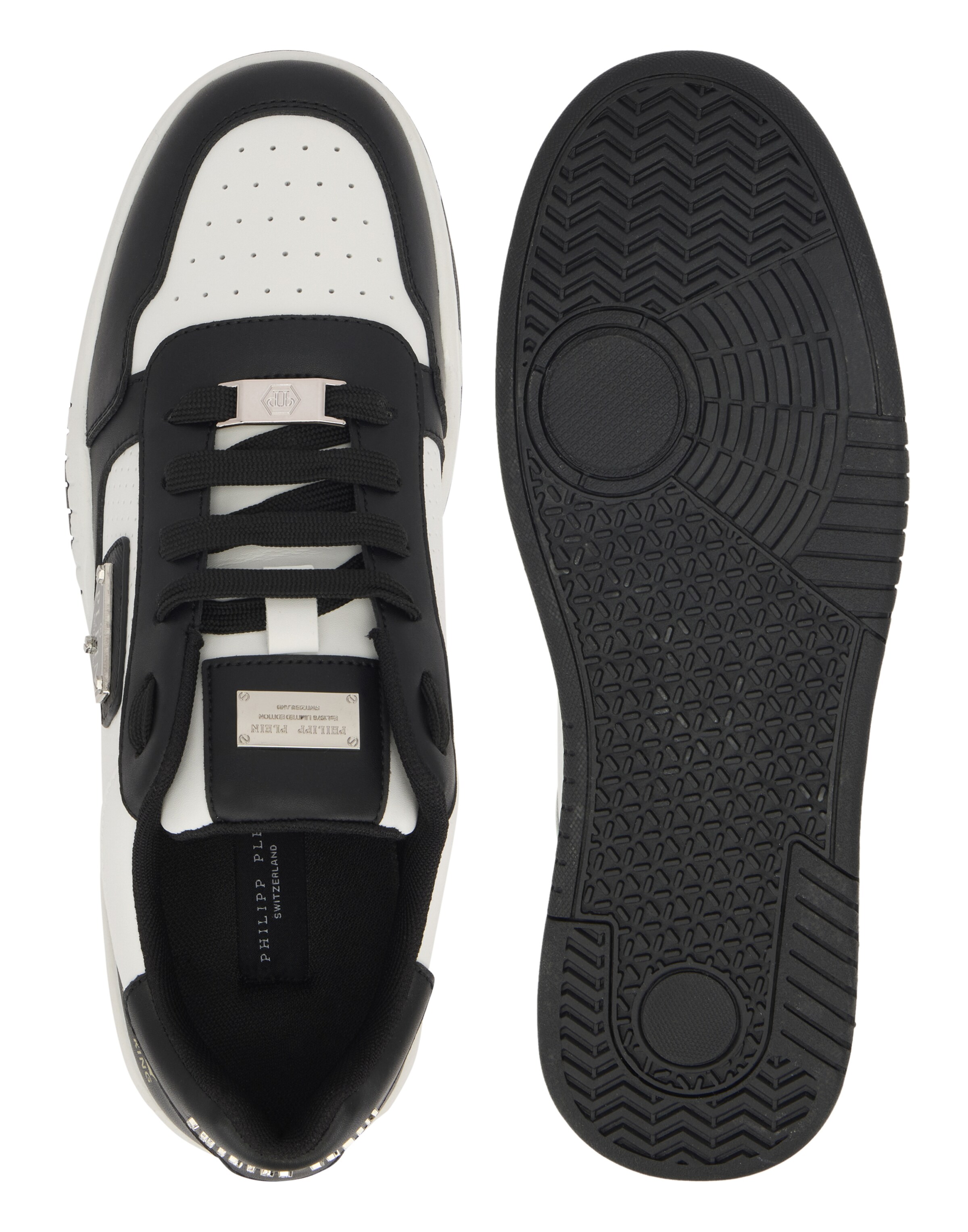 Sneaker bassa 'Street' di Philipp Plein in bianco