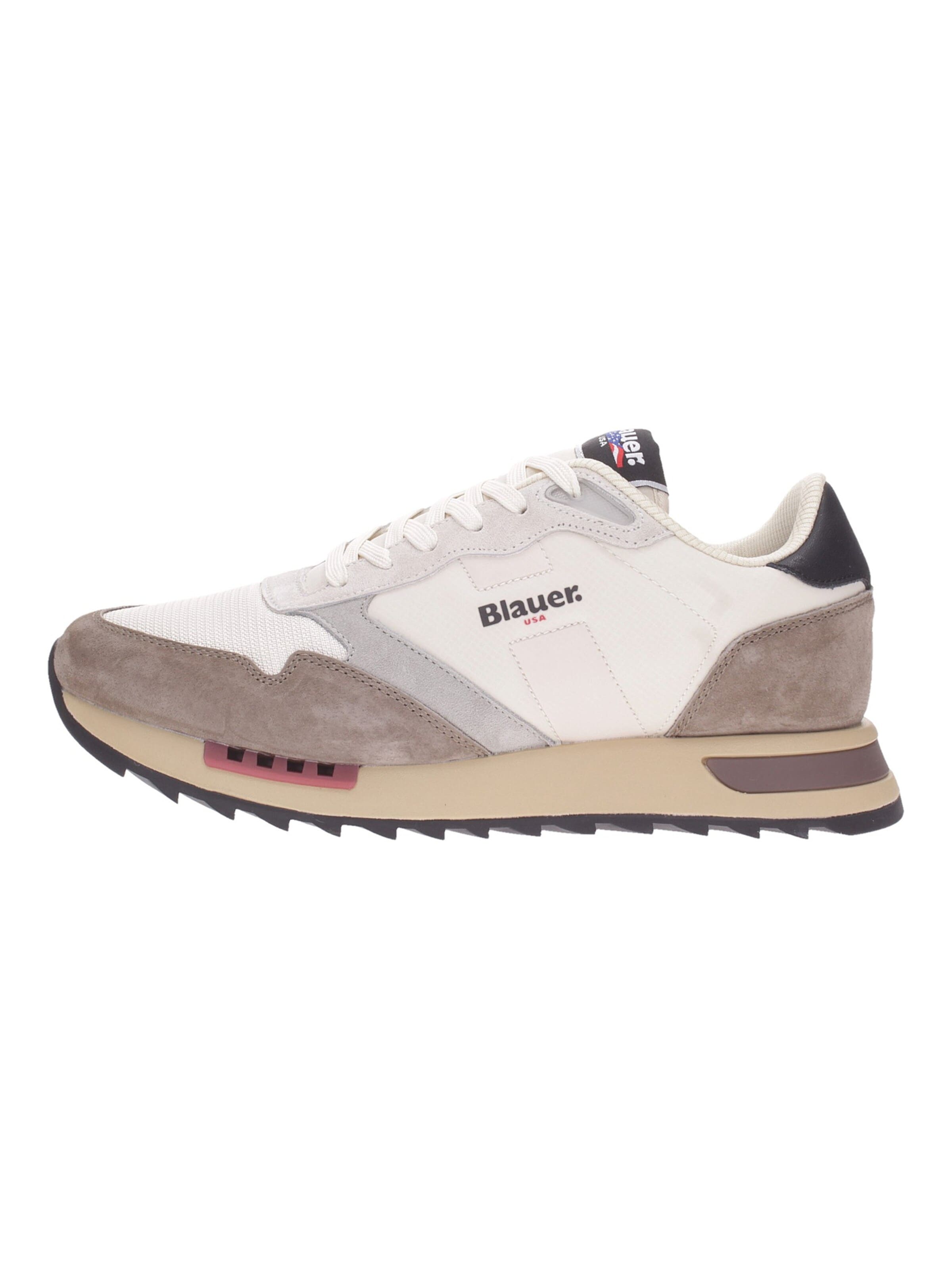 Sneaker bassa 'Ryder01' di Blauer.USA in marrone: frontale